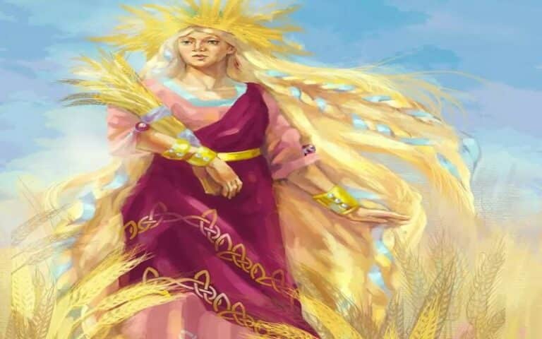 The Celtic goddess Tailtiu is the adoptive mother of the god Lugh. She is closely associated with sovereignty, the Earth, and fertility.