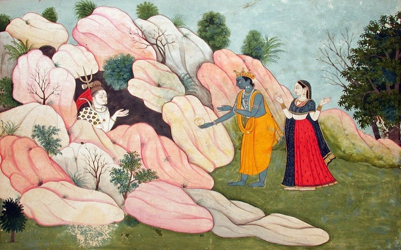 Devi Rati is the Goddess of love, sexuality, and pleasure in Hinduism. She is often depicted alongside her husband Kamadeva, the God of Love